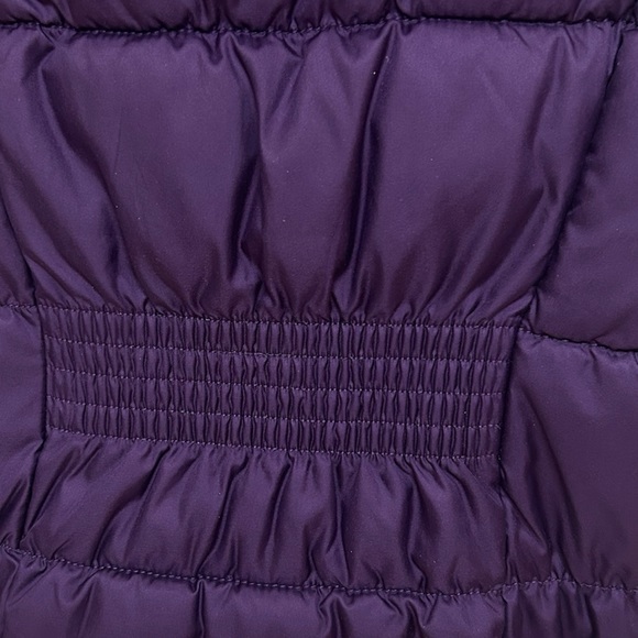 •EUC• Purple Funnel Neck Puffer Vest by Tommy Hilfiger - Picture 6 of 10